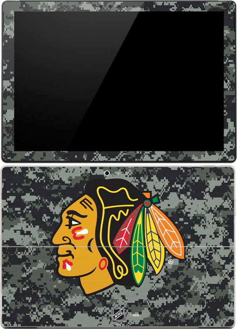 NHL Chicago Blackhawks Camo Surface Pro 4 Skin